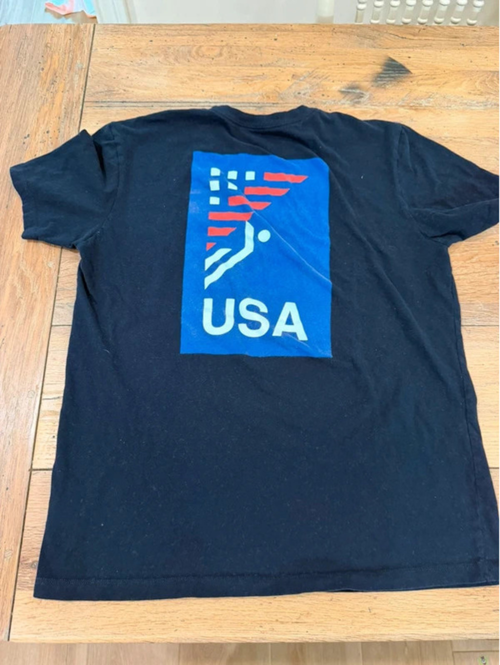 The North Face International USA Climb Graphic Tee Navy size men’s large